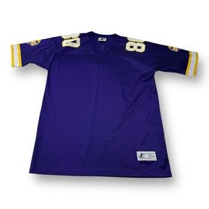 Vintage Logo Athletic Men's Minnesota Vikings Purple #80 Jersey Size Large